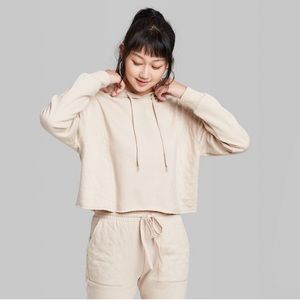 SET Cropped Hoodie + Joggers- *PRICE NEGOTIABLE*